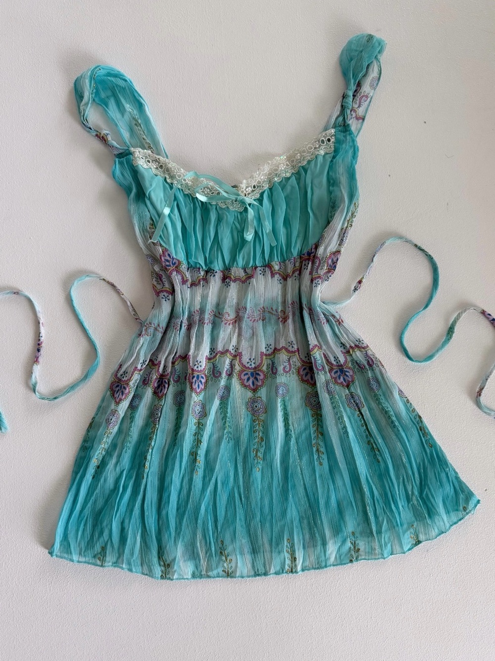 Vintage flamingo fairy tops
